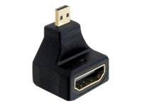 Delock - HDMI-Adapter - mikro HDMI männlich bis HDMI weiblich