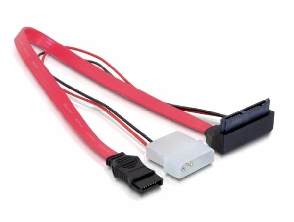DeLOCK - SATA-Kabel - SATA, 4-Pin interner Netzstecker (5 V)