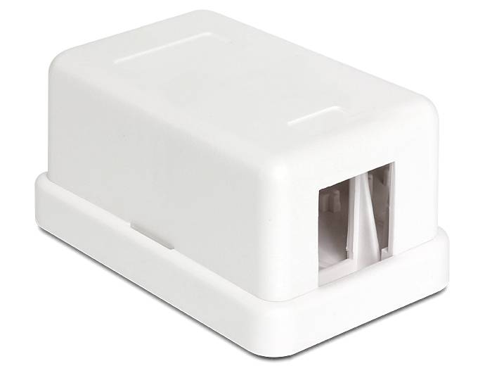 DeLOCK Keystone Surface Mounted Box - Gehäuse mit modularen Einsätzen