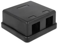 DeLOCK Keystone Surface Mounted Box - Gehäuse mit modularen Einsätzen