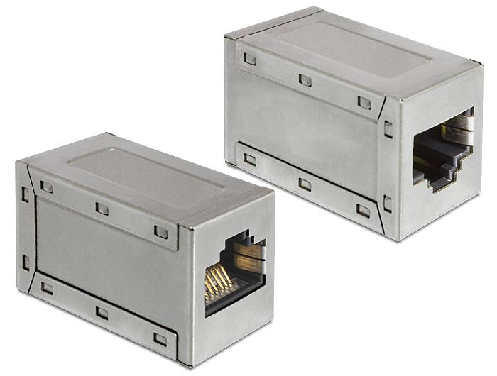 DeLOCK - Netzwerkadapter - RJ-45 (W) bis RJ-45 (M)