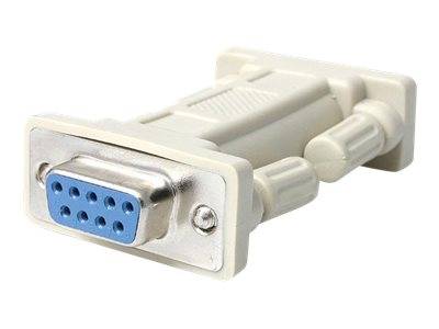 StarTech.com DB9 RS232 Serieller modem-Adapter – Buchse/Buchse - modemadapter - DB-9 (W)