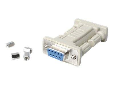 StarTech.com DB9 RS232 Serieller modem-Adapter – Buchse/Buchse - modemadapter - DB-9 (W)