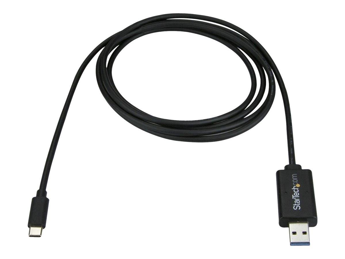 StarTech.com USB C to USB Data Transfer Cable for Mac and Windows, USB 3.0 - 2m (6ft)