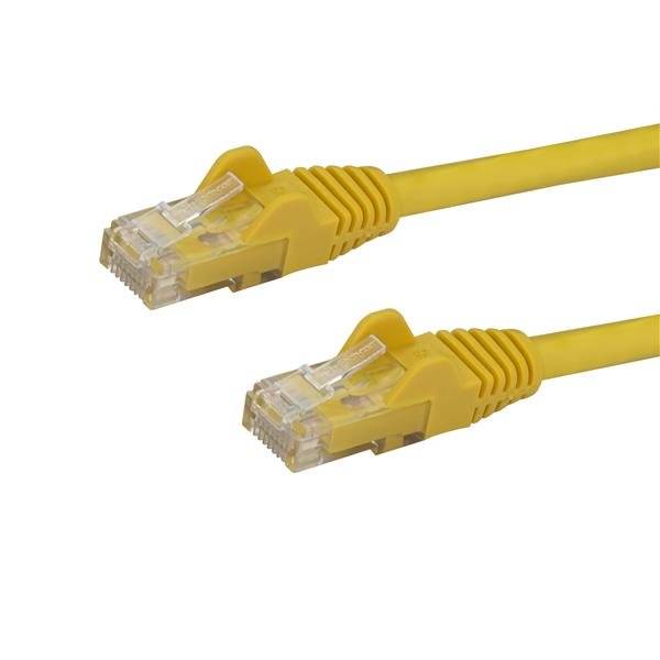 StarTech.com 2m Cat6 Gigabit Snagless Patchkabel - RJ45 UTP Netzwerkkabel mit Schutzmanschette - Cat 6 Kabel - Gelb - Pa