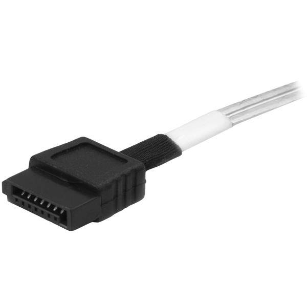 StarTech.com Internes Mini-SAS auf SATA Kabel - SFF-8643 zu 4x SATA - 1m - SATA- / SAS-Kabel - 4x Mini SAS HD (SFF-8643)