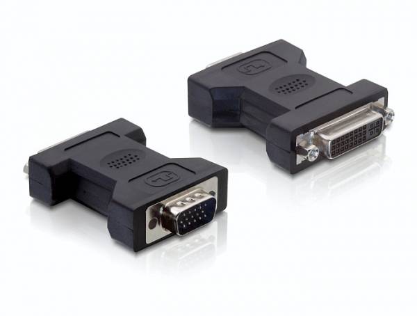 Delock - VGA-Adapter - DVI-I (W) zu HD-15 (VGA)