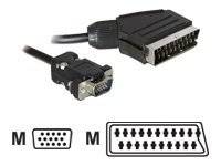 Delock - Videokabel - VGA - HD-15 (VGA) männlich zu SCART männlich