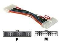 DELOCK Stromkabel ATX 24pol -> 20pol St/Bu 0.15m