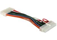 DELOCK Stromkabel ATX 24pol -> 20pol St/Bu 0.15m