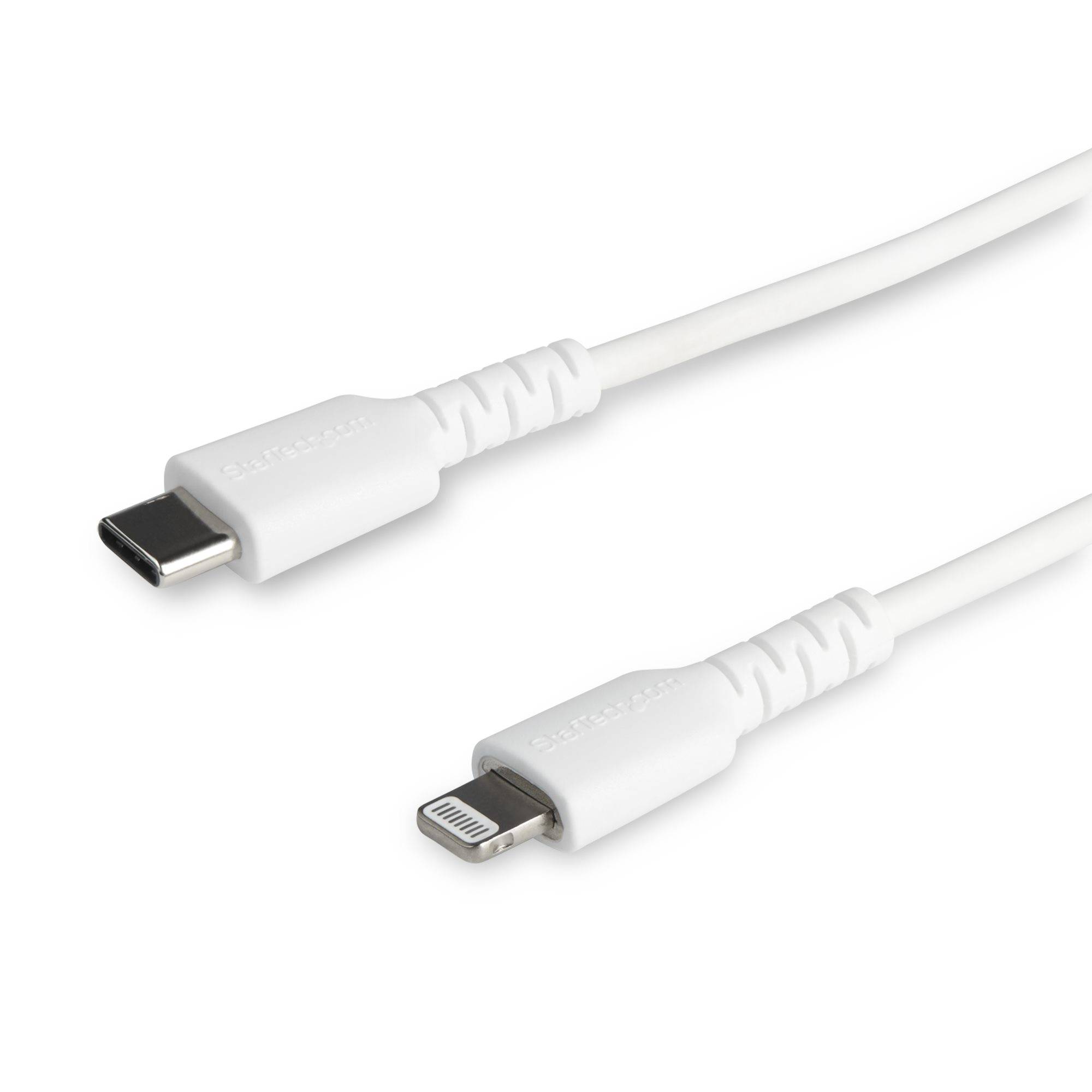 StarTech.com 1m USB-C auf Lightning-Kabel - Hochbelastbare, robuste Aramidfaser - USB Typ-C auf Lightningkabel - Lade-/Synchronisationskabel