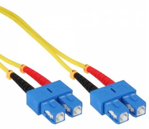 InLine - Patch-Kabel - SC Single-Modus (M) bis SC Single-Modus (M)