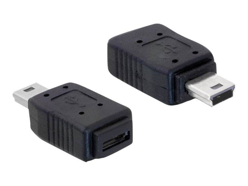 Delock - USB-Adapter - Mini-USB, Typ B (M) zu Micro-USB Typ B (W)