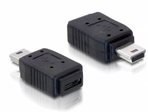 Delock - USB-Adapter - Mini-USB, Typ B (M) zu Micro-USB Typ B (W)