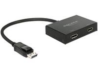 DeLock Displayport 1.2 Splitter 1 x Displayport in > 2 x Displayport out 4K