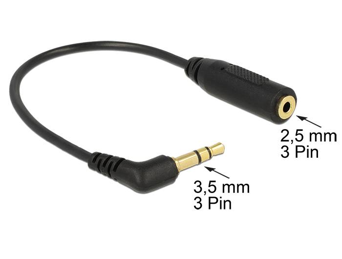 DeLOCK - Audio-Adapter - Stereo Mikro-Stecker (W)