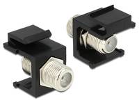 DeLOCK - Modularer Einschub (Kopplung) - F-Stecker
