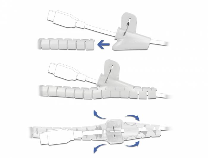 Delock - Kabelaufwicklung und Installationswerkzeug