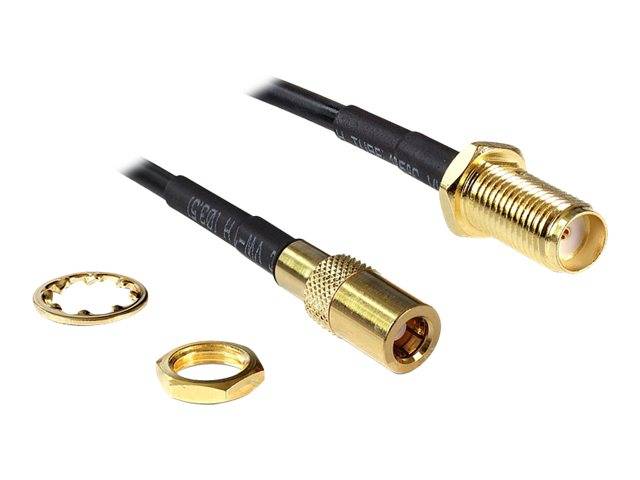 DeLOCK - Antennenkabel - SMB (W) bis SMA (W)