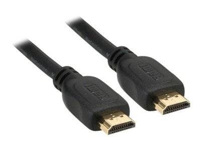 INLINE - HDMI Kabel - HDMI-High Speed - ST / ST - verg. Kontakte - schwarz - 15m