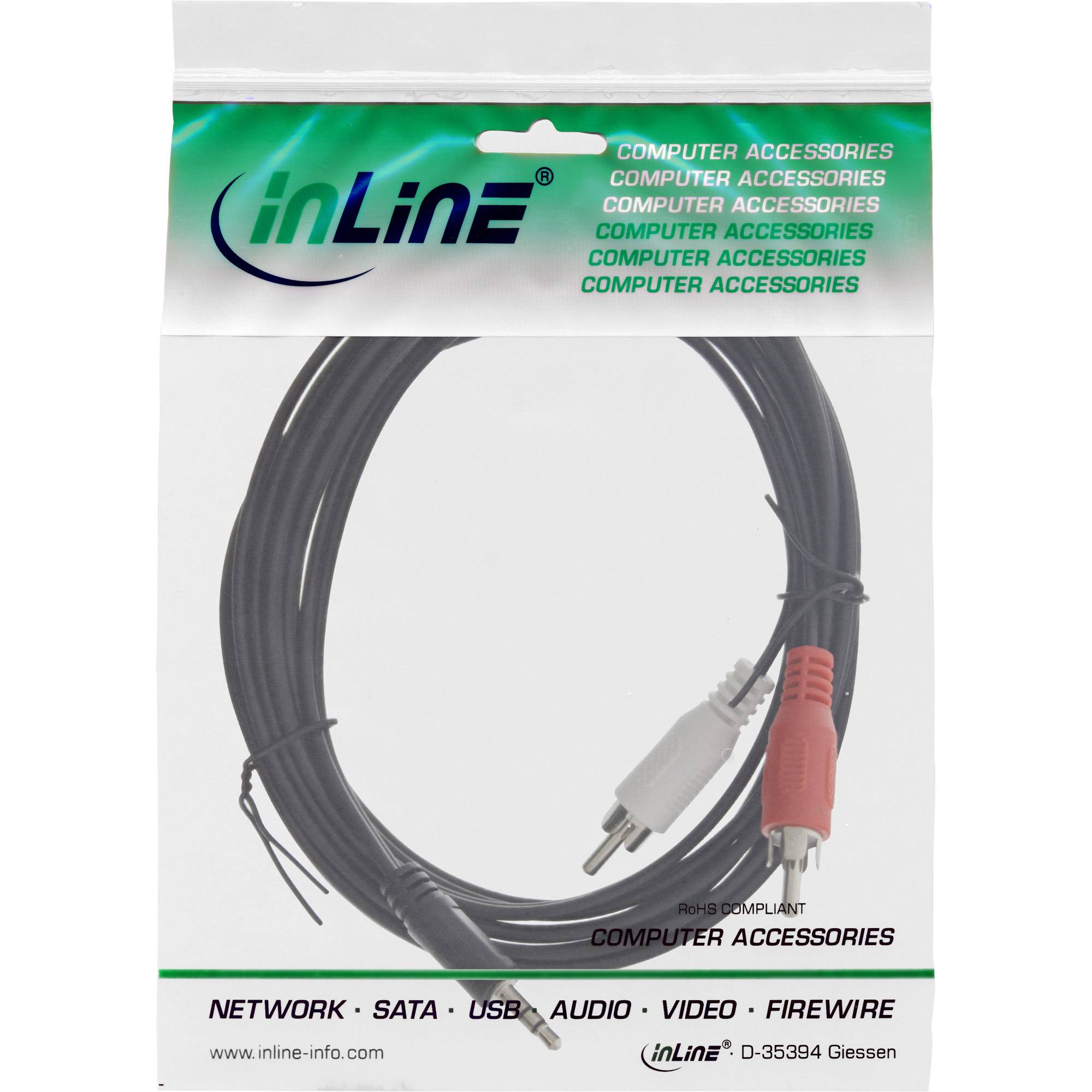 InLine - Audiokabel - Stereo Mini-Klinkenstecker (M)