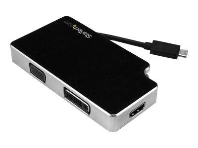 StarTech.com Audio Video Reiseadapter - 3in1 USB-C auf VGA, DVI oder HDMI