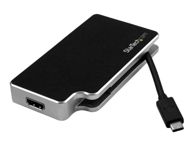 StarTech.com Audio Video Reiseadapter - 3in1 USB-C auf VGA, DVI oder HDMI
