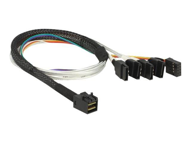 DeLOCK - Internes SAS-Kabel - SAS 6Gbit/s - 4x Mini SAS HD (SFF-8643)