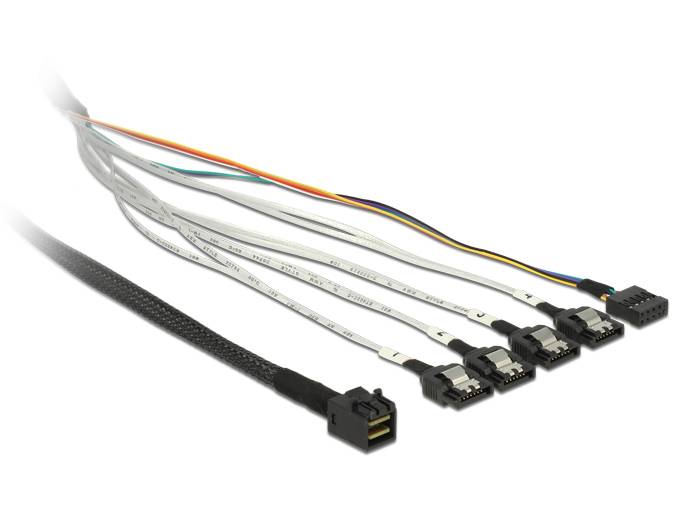 DeLOCK - Internes SAS-Kabel - SAS 6Gbit/s - 4x Mini SAS HD (SFF-8643)