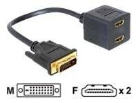 Delock - Videokabel - HDMI (W) zu DVI-D (M)