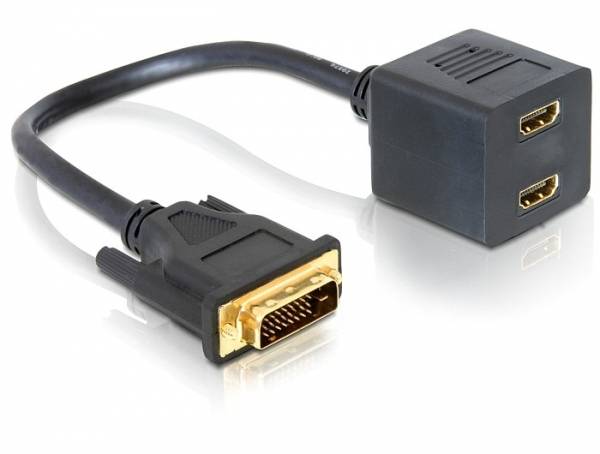 Delock - Videokabel - HDMI (W) zu DVI-D (M)