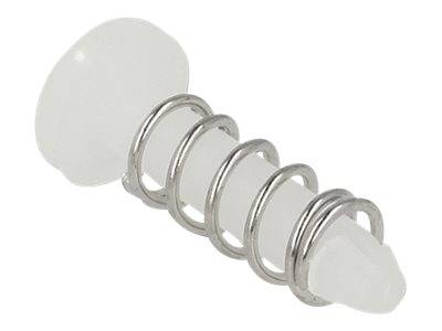 DeLOCK - Kühlkörper-Einrastnieten - weiß (Packung mit 10)