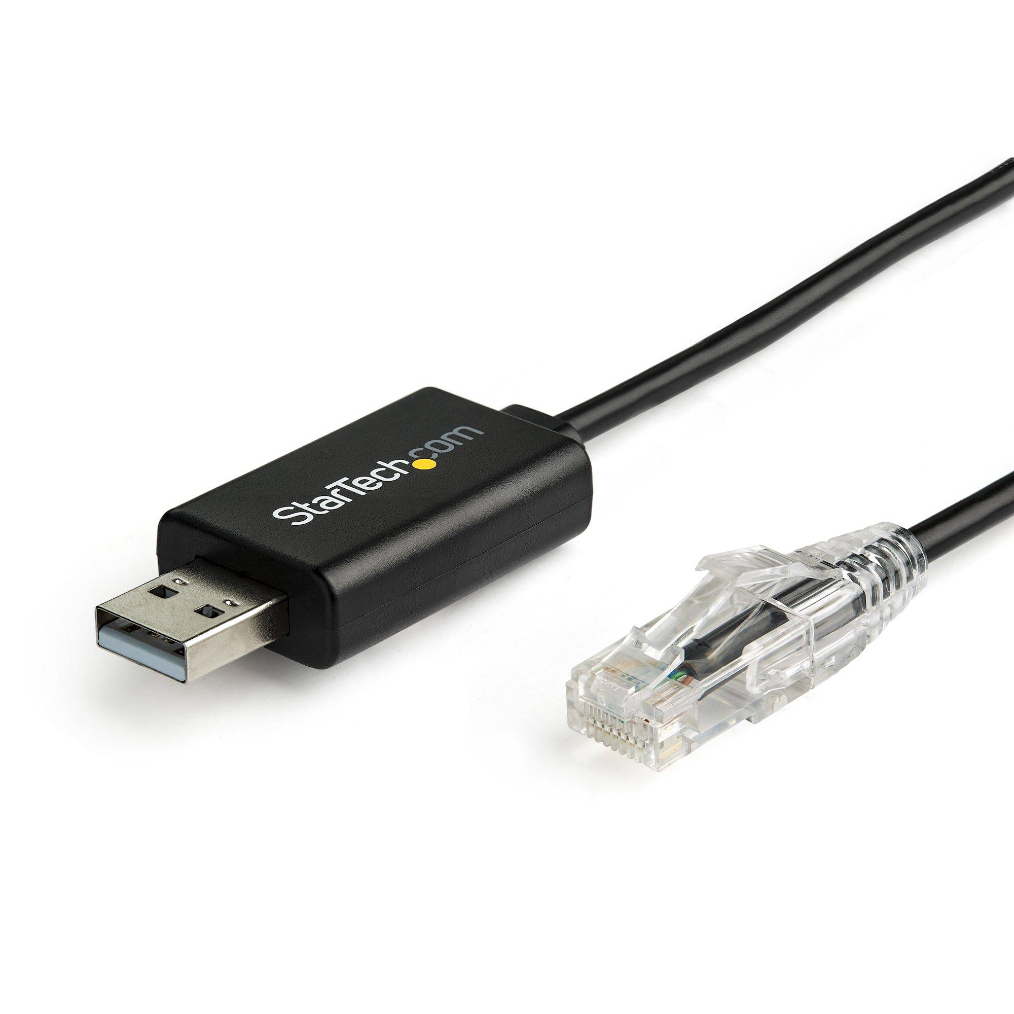 StarTech.com 1,8 m Cisco Console Cable USB to RJ45- Rollover Kabel - Windows, Mac und Linux - St/St (ICUSBROLLOVR)