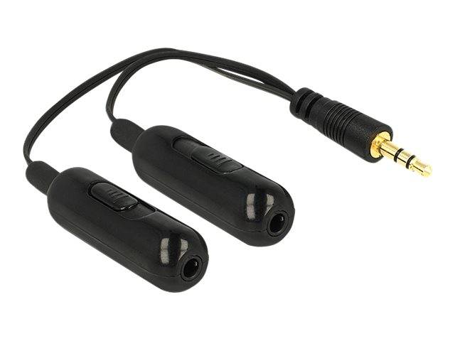 DeLOCK - Audio-Splitter - Stereo Mini-Klinkenstecker (W)