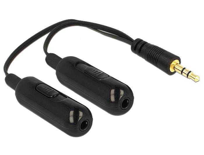 DeLOCK - Audio-Splitter - Stereo Mini-Klinkenstecker (W)