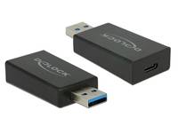 Zwei schwarze USB-Speicherstick-Adapter mit der Bezeichnung „POLLOCH