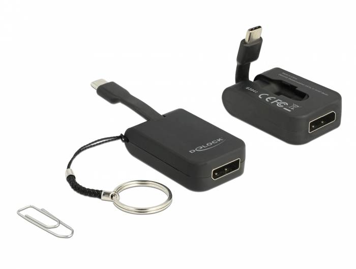 Delock - Videoadapter - USB-C (M) bis DisplayPort (M)