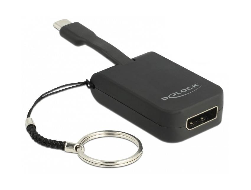 Delock - Videoadapter - USB-C (M) bis DisplayPort (M)