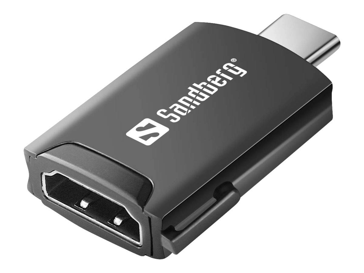 Sandberg - Videoadapter - 24 pin USB-C männlich zu HDMI weiblich