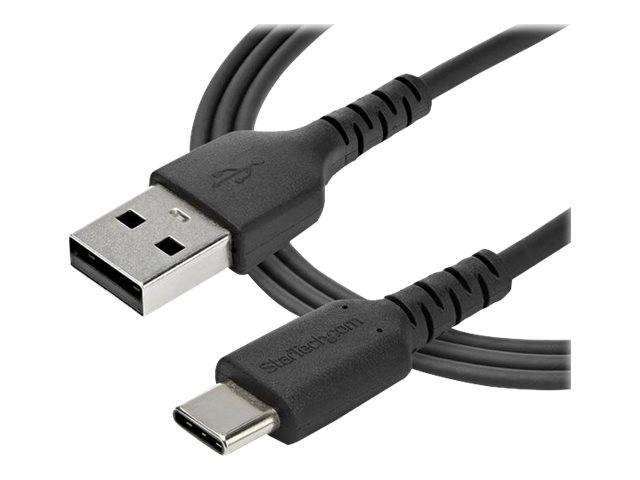 StarTech.com 1m USB-A auf USB-C Ladekabel - Dauerhaftes USB 2.0 auf USB Typ-C Datenübertragungs- und Schnellladekabel -
