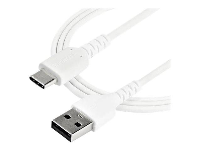 StarTech.com 1m USB-A auf USB-C Ladekabel - Dauerhaftes USB 2.0 auf USB Typ-C Datenübertragungs- und Schnellladekabel -