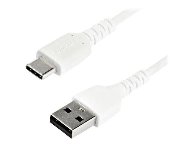 StarTech.com 1m USB-A auf USB-C Ladekabel - Dauerhaftes USB 2.0 auf USB Typ-C Datenübertragungs- und Schnellladekabel -
