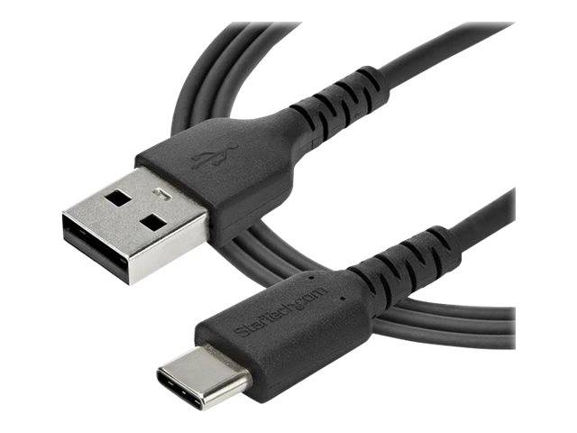 StarTech.com 2m USB-A auf USB-C Ladekabel - Dauerhaftes USB 2.0 auf USB Typ-C Datenübertragungs- und Schnellladekabel -