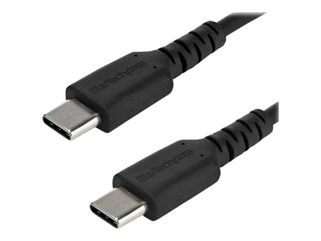 StarTech.com 2m USB-C Ladekabel - Langlebiges USB 2.0 Typ C zu USB C Datenübertragungs-/Schnellladekabel - TPE Mantel Ar