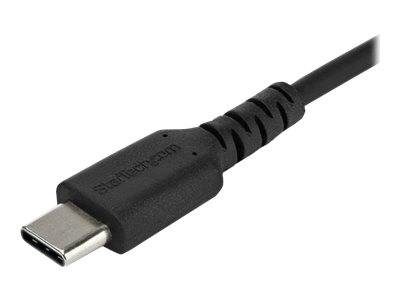 StarTech.com 2m USB-C Ladekabel - Langlebiges USB 2.0 Typ C zu USB C Datenübertragungs-/Schnellladekabel - TPE Mantel Ar