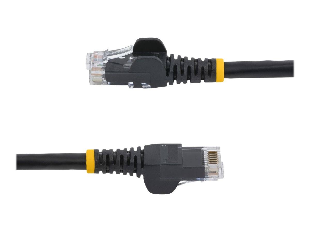 StarTech.com 2m Cat6 Snagless Gigabit UTP Netzwerkkabel - Cat 6 RJ45 Netzwerkkabel mit Knickschutz - Schwarz - Patch-Kab