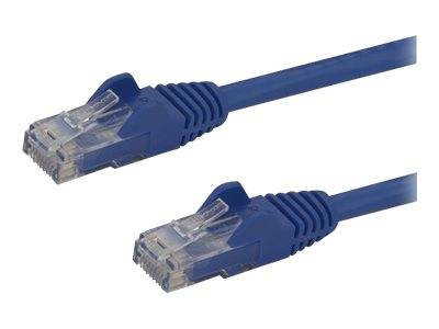 StarTech.com 10m Cat6 Snagless Gigabit UTP Netzwerkkabel - Cat 6 RJ45 Netzwerkkabel mit Knickschutz - Blau - Patch-Kabel