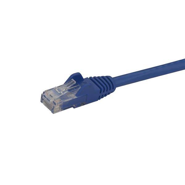 StarTech.com 10m Cat6 Snagless Gigabit UTP Netzwerkkabel - Cat 6 RJ45 Netzwerkkabel mit Knickschutz - Blau - Patch-Kabel