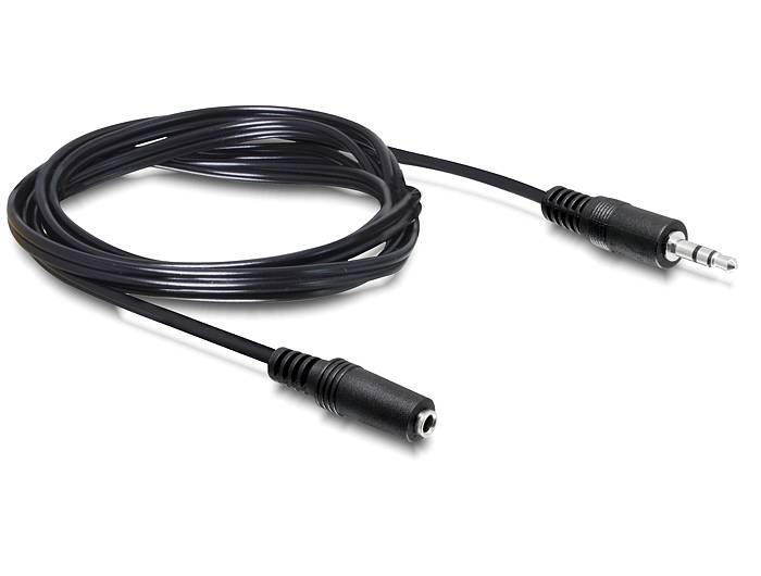 Delock - Audioverlängerungskabel - mini-phone stereo 3.5 mm weiblich zu mini-phone stereo 3.5 mm männlich