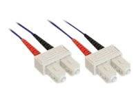 INLINE - LWL Duplex Kabel - SC/SC - 50/125µm - OM4 - 3m